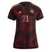 Duitsland Ilkay Gundogan #21 Voetbalkleding Uitshirt Dames WK 2022 Korte Mouwen